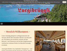 Tablet Screenshot of luegibrueggli.ch